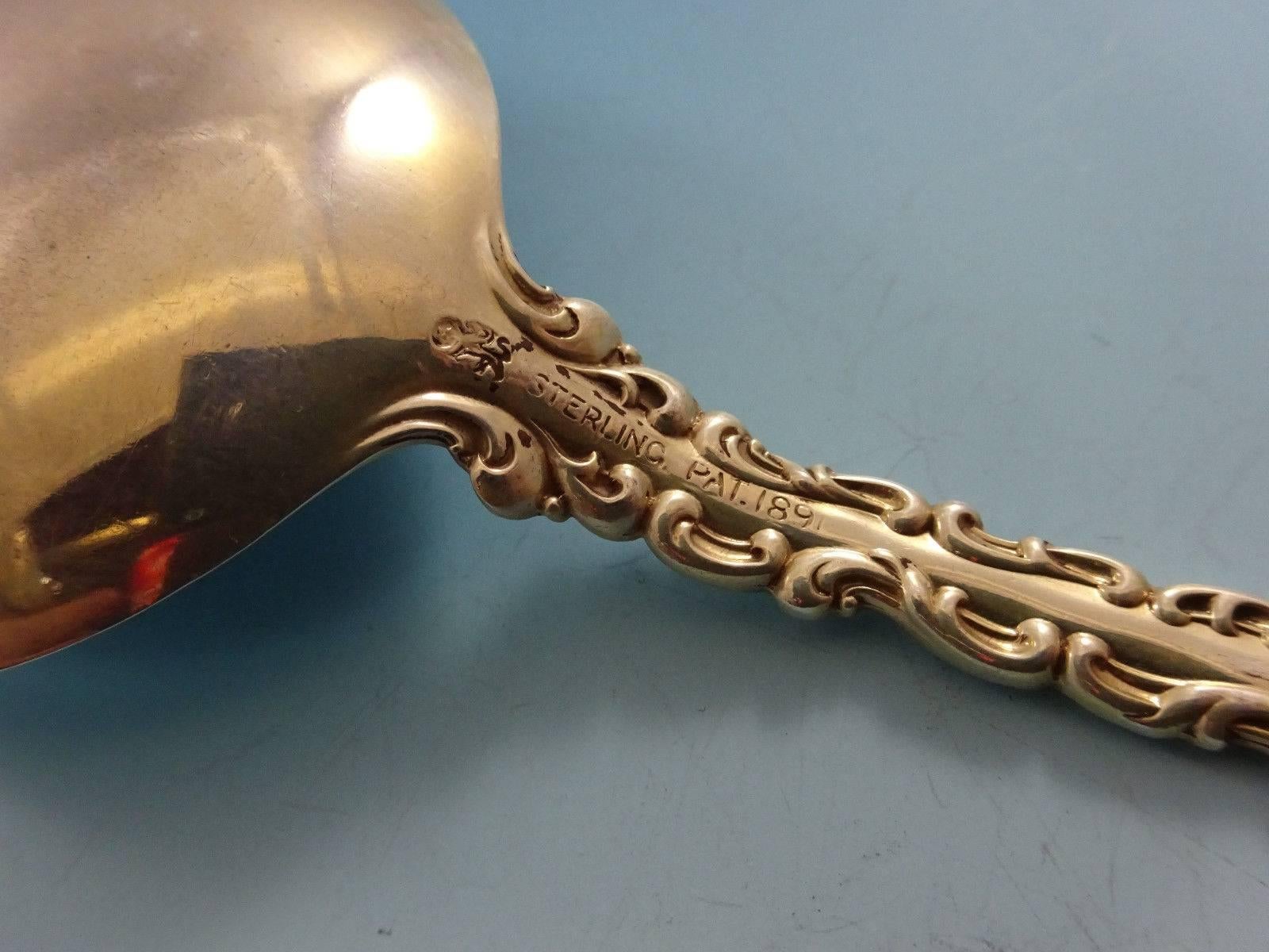 Ensemble de couverts en argent sterling Louis XV de Whiting pour huit personnes, 90 pièces en vente 3