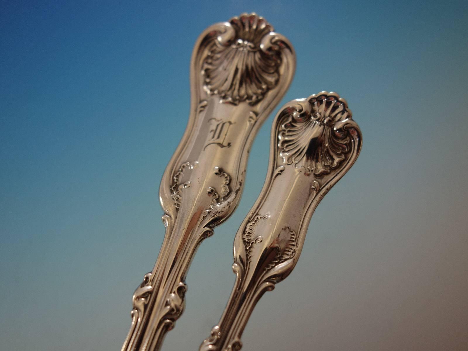 Imperial Queen di Whiting - Servizio di posate in argento Sterling 12 Set da 54 pezzi per la cena in vendita 3