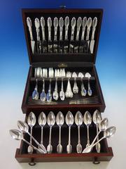Robert Bruce by Graff, W, D Sterling Silver Flatware Service Set 96 Pcs Dinner