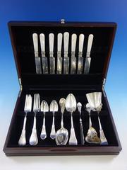 Juego de cubiertos de plata de ley Gem by Schulz and Fischer 36 piezas California