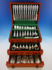 Ailanthus Atlantis by Tiffany and Co Sterling Silver Flatware Set Service 156 Pc