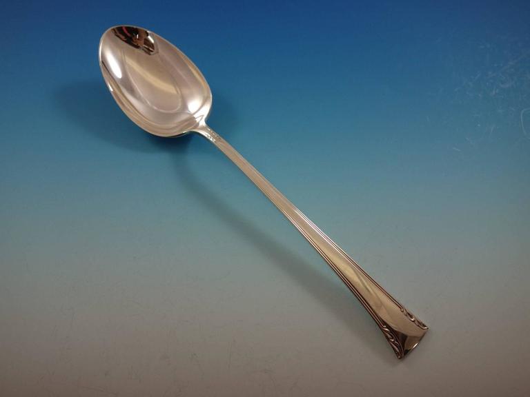 Serenity by International Sterling Silver Cream Soup Spoon 6 1/2" 