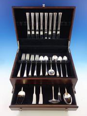 Serenity by International Sterling Silver Flatware Set Eight Service 60 Pieces