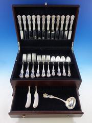 Federal Cotillion by Frank Smith Sterling Silver Flatware Set 12 Service 61 Pcs
