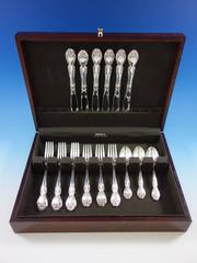 Melrose by Gorham Sterling Silver Flatware Set Service 24 Pieces Place Size