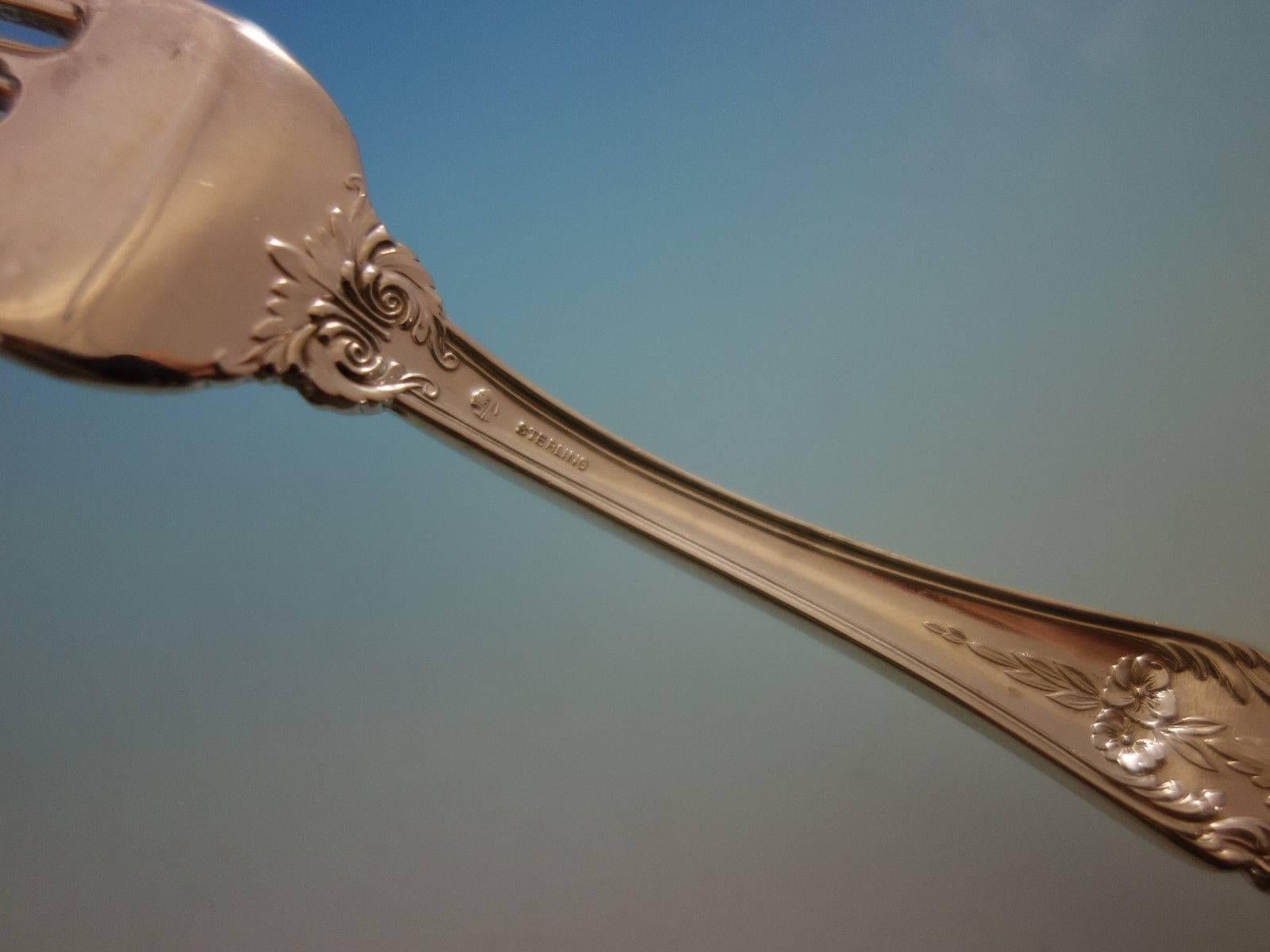 Juego de Cubiertos Richelieu by International Sterling Silver para 12 Servicio 65 Piezas en venta 5