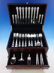 My Love von Wallace, Besteckset aus Sterlingsilber für 8 Personen, 51 Teile