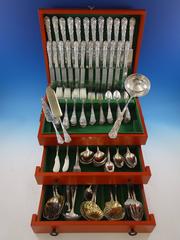 Trajan by Reed and Barton Sterling Silver Flatware Set Service 162 Pcs Dinner