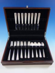 Rambler Rose by Towle Sterling Silver Flatware Set for Eight Service 32 Pieces
