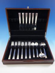 Continental by International Sterling Silver Flatware Set Service 30 Pieces