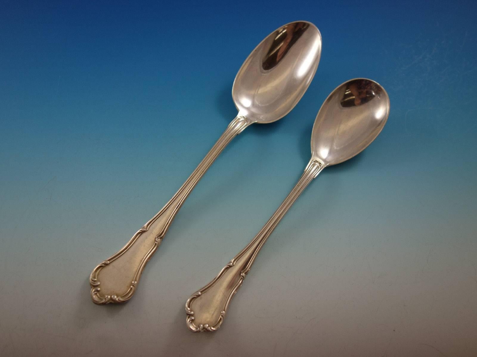 Servicio de Cubiertos de Plata Barroco Aka Barock de Koch & Bergfeld Alemania 800 siglo XIX en venta