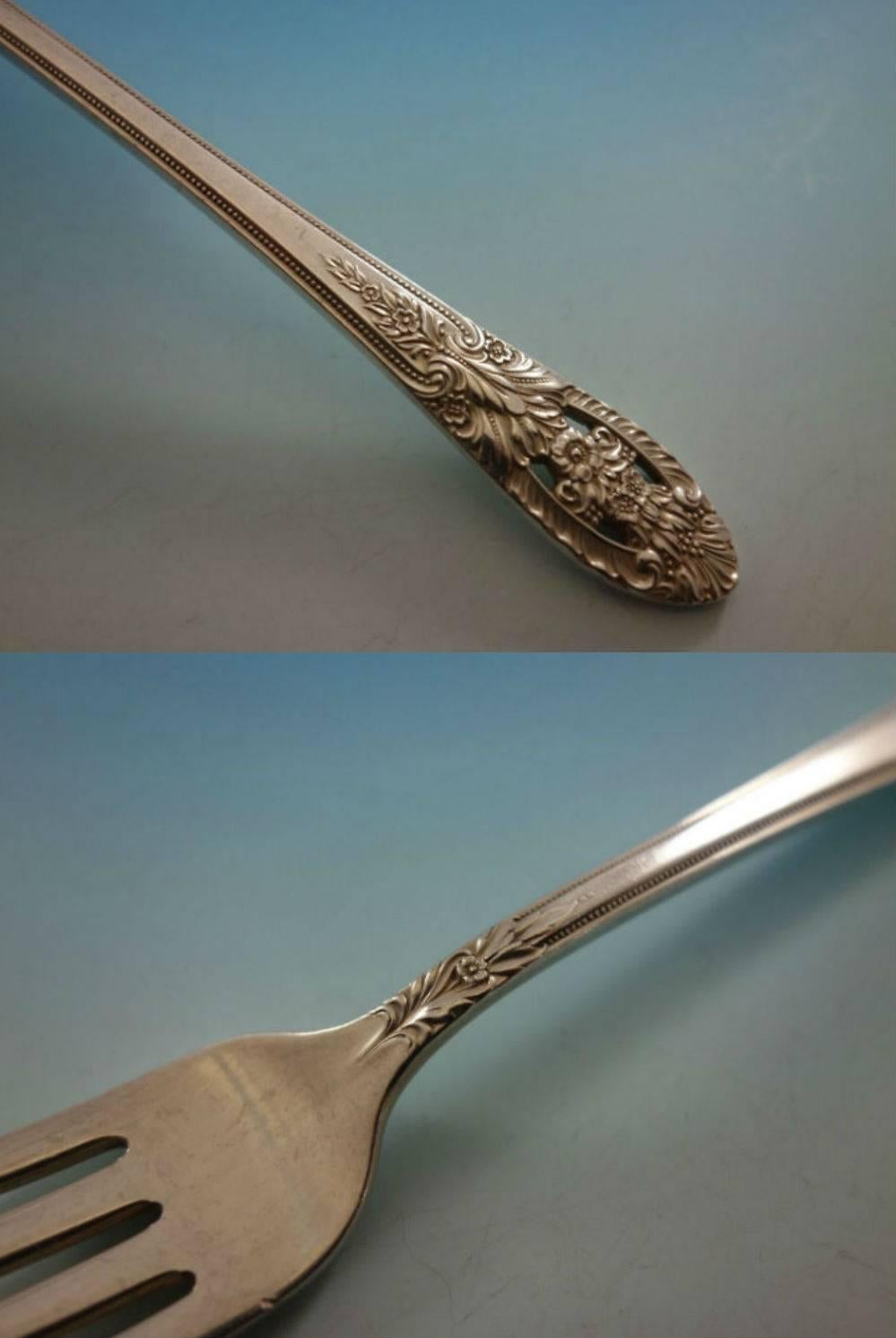 Servicio de cubiertos de plata de ley Crown Princess by Fine Arts International en venta 4
