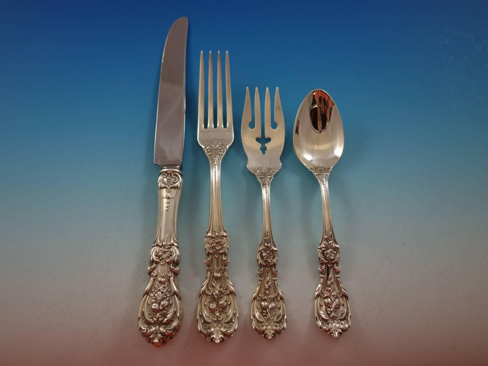 20th Century Francis I Older by Reed and Barton Sterling Silver Flatware Set Service 152 Pcs