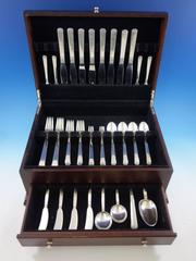 Regency by Lunt Sterling Silver Flatware Set for 8 Service 57 Pieces