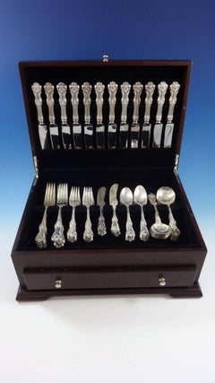 Federal Cotillion by Frank Smith Sterling Silver Flatware Service 12 Set 72 Pcs