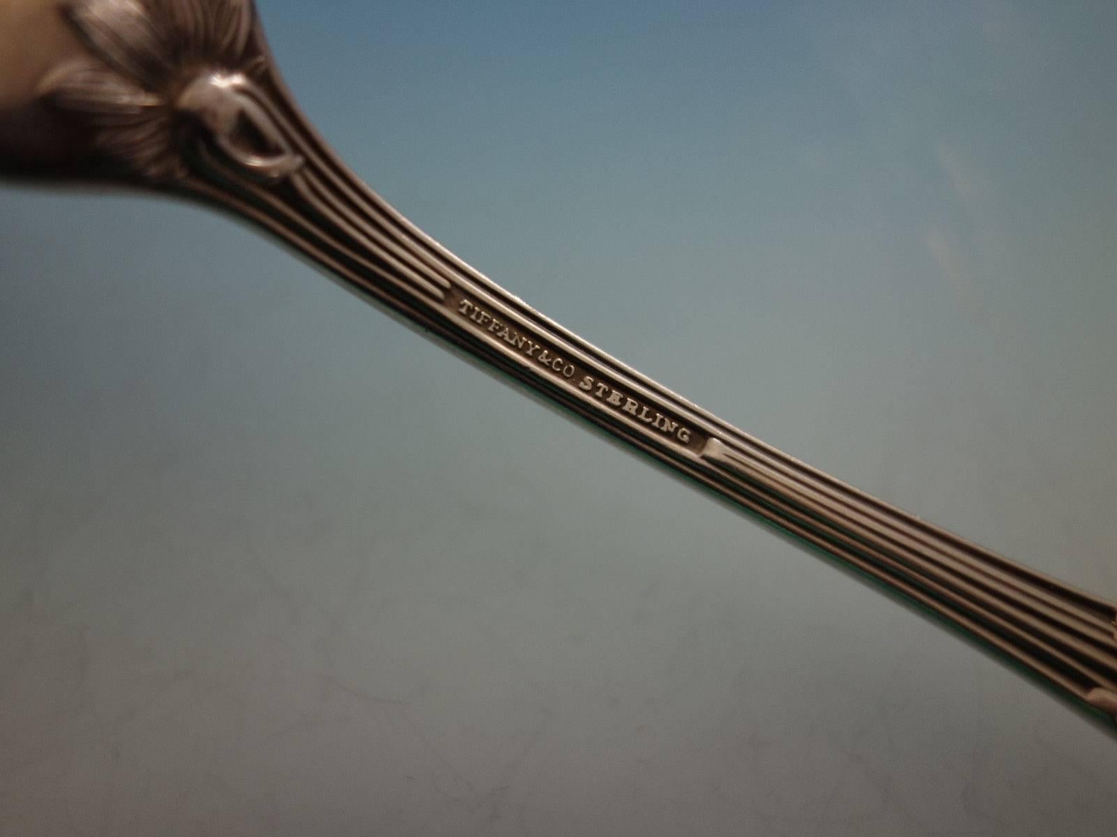 Audubon by Tiffany & Co. Sterling Silver Flatware Set Service 20 Pieces Birds In Excellent Condition In Big Bend, WI