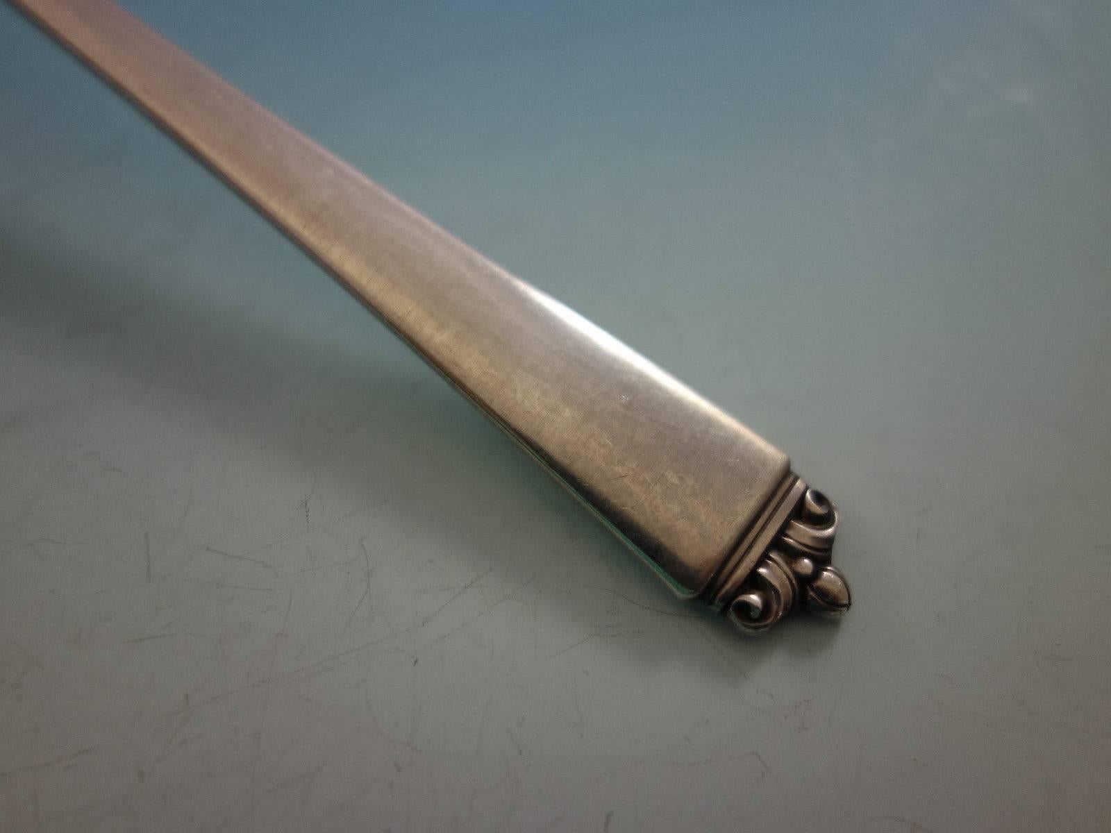 Service de couverts en argent sterling 28 pièces Satin Beauty par Oneida en vente 1