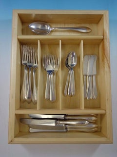 John Adams by Watson Sterling Silver Flatware Set Service 31 Pieces