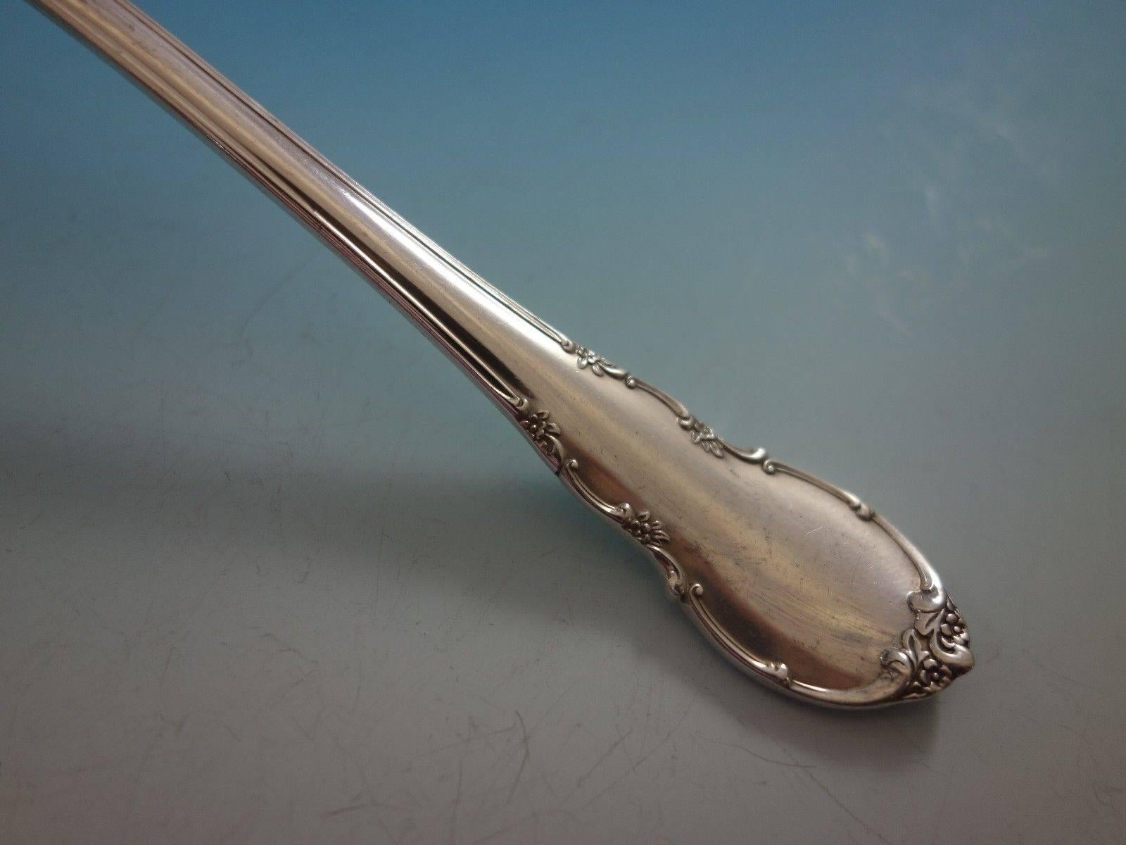 Service de couverts en argent sterling moderne Victorian par Lunt, 27 pièces en vente 2