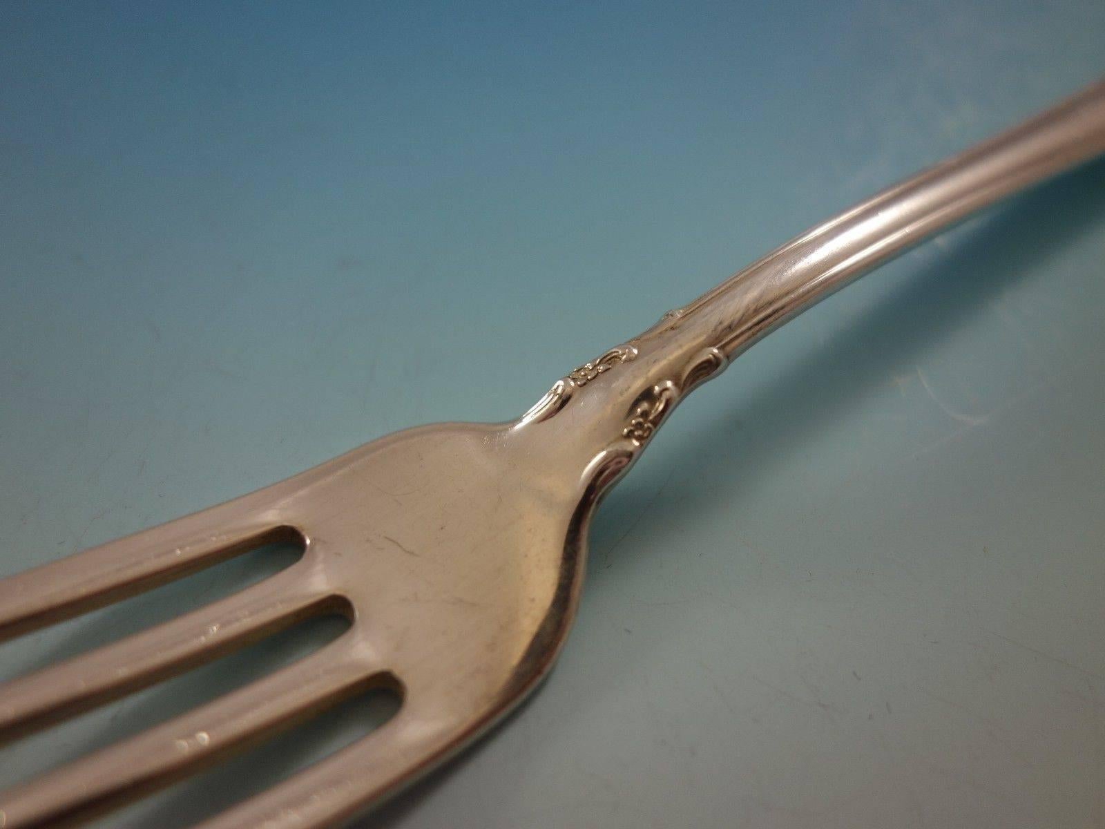 Service de couverts en argent sterling moderne Victorian par Lunt, 27 pièces en vente 3