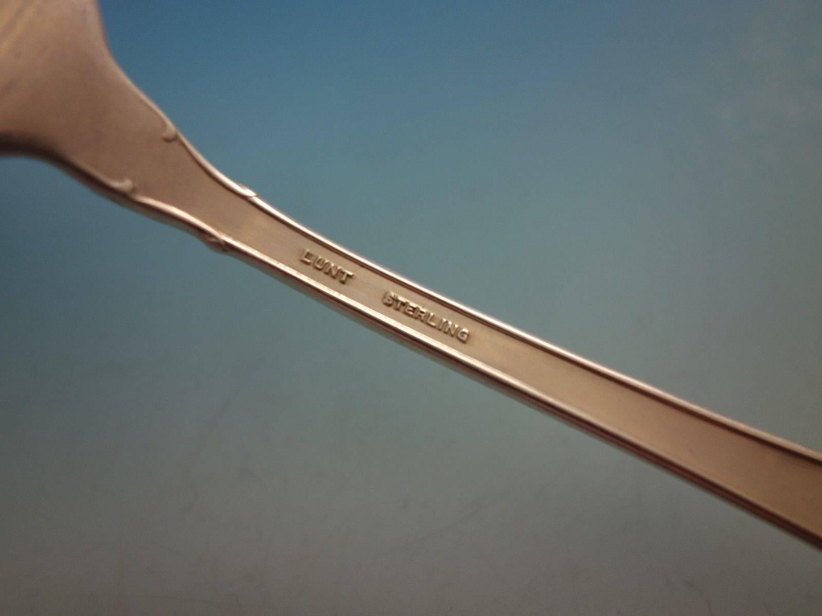 Service de couverts en argent sterling moderne Victorian par Lunt, 27 pièces en vente 4