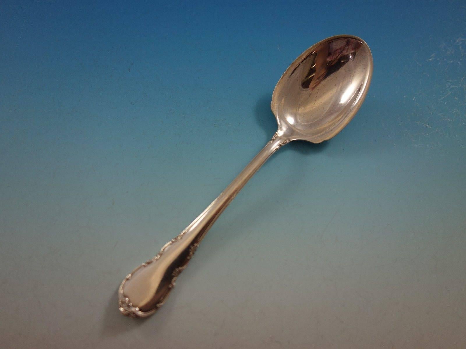 Service de couverts en argent sterling moderne Victorian par Lunt, 27 pièces en vente 1