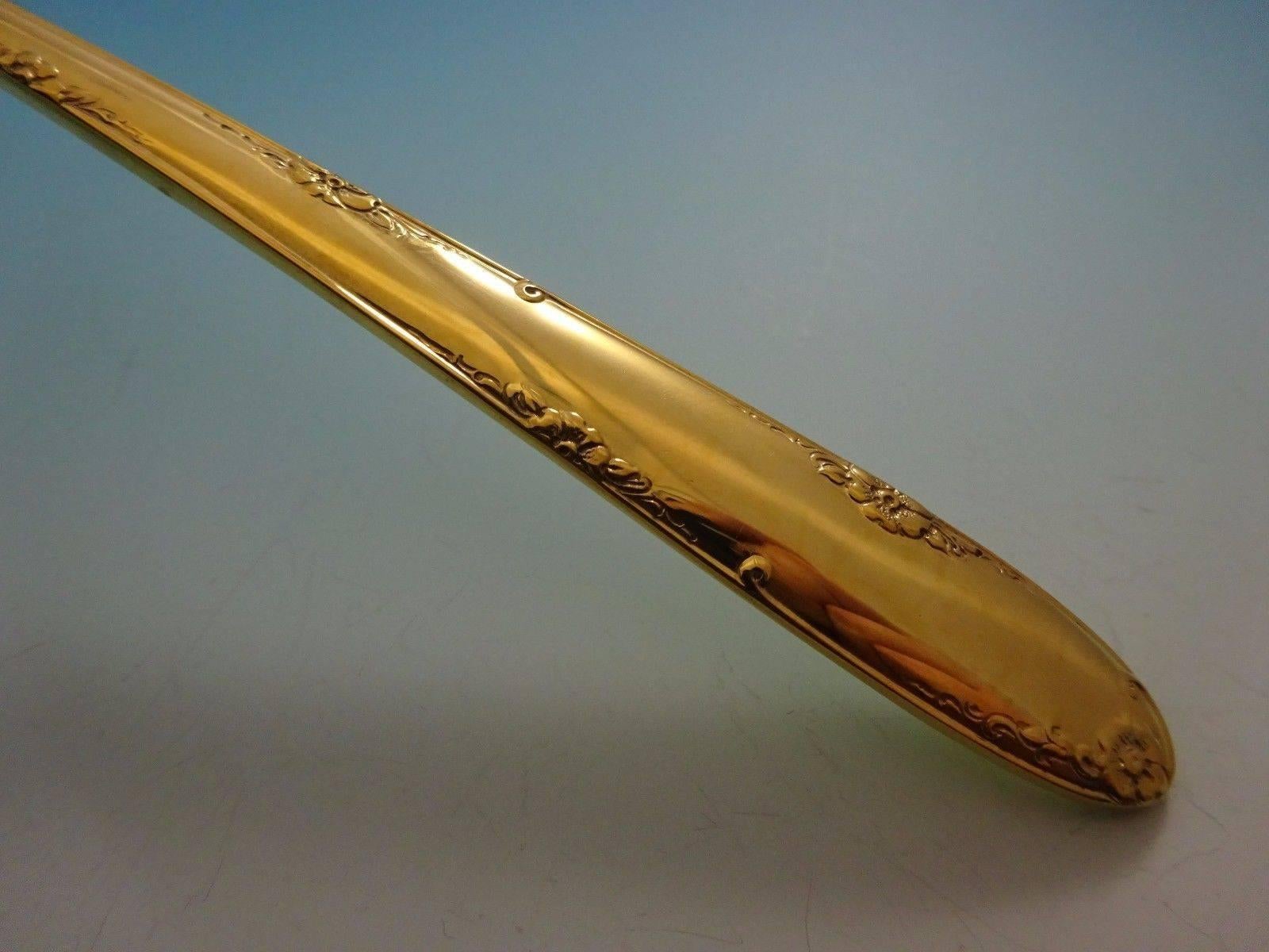 Madeira Gold von Towle Sterlingsilber-Besteck für acht Personen Vermeil im Zustand „Hervorragend“ im Angebot in Big Bend, WI