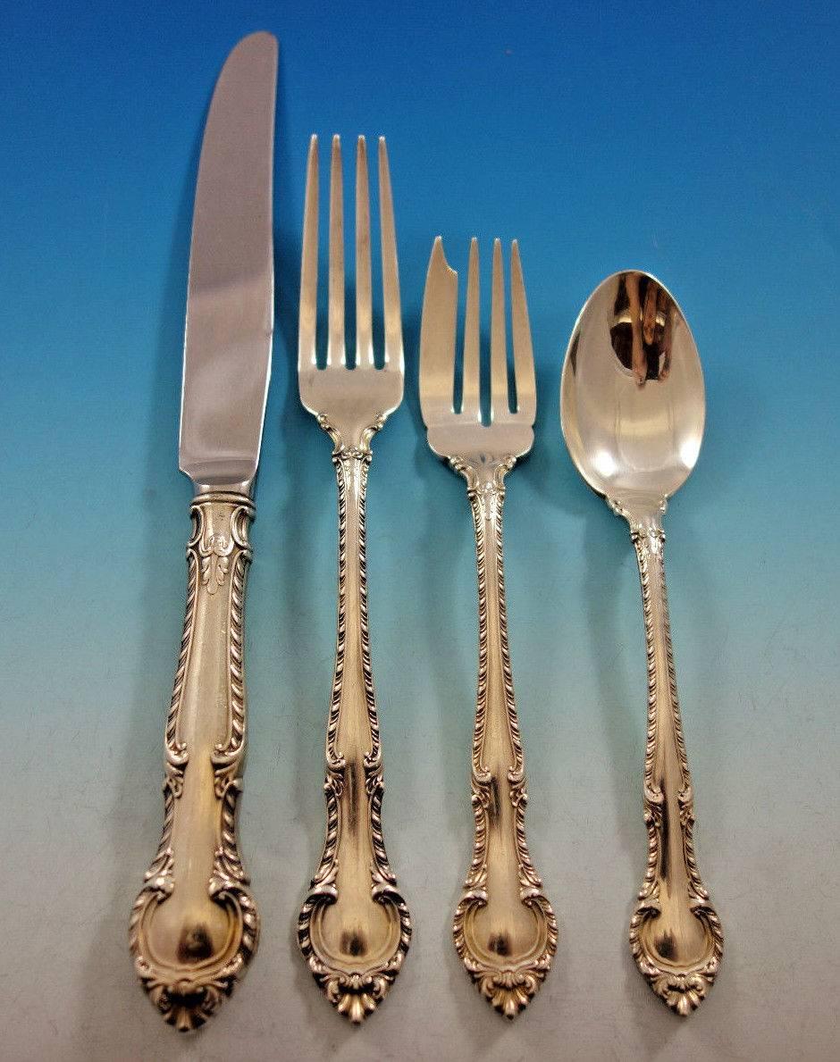 english gadroon sterling silver flatware