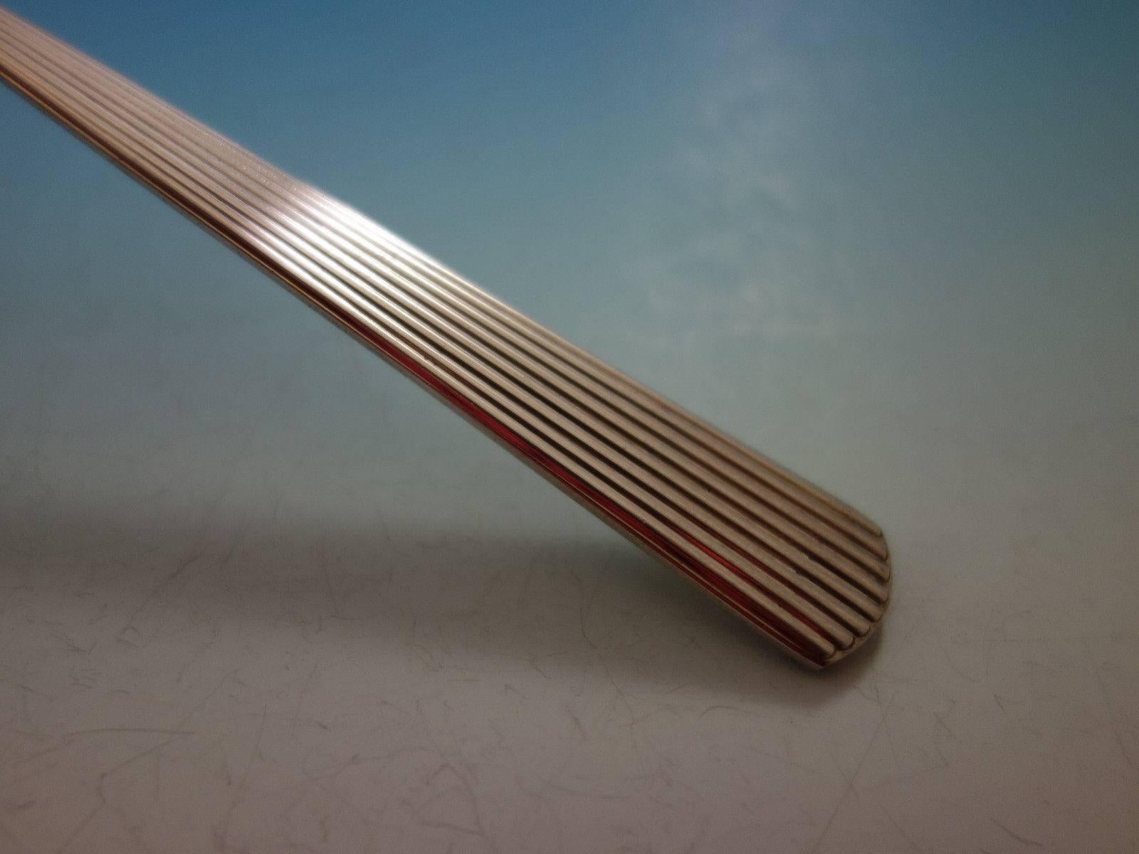 20ième siècle Service de couverts en argent sterling pour 8 personnes, 40 pièces, Ashmont Gold par R&B en vente