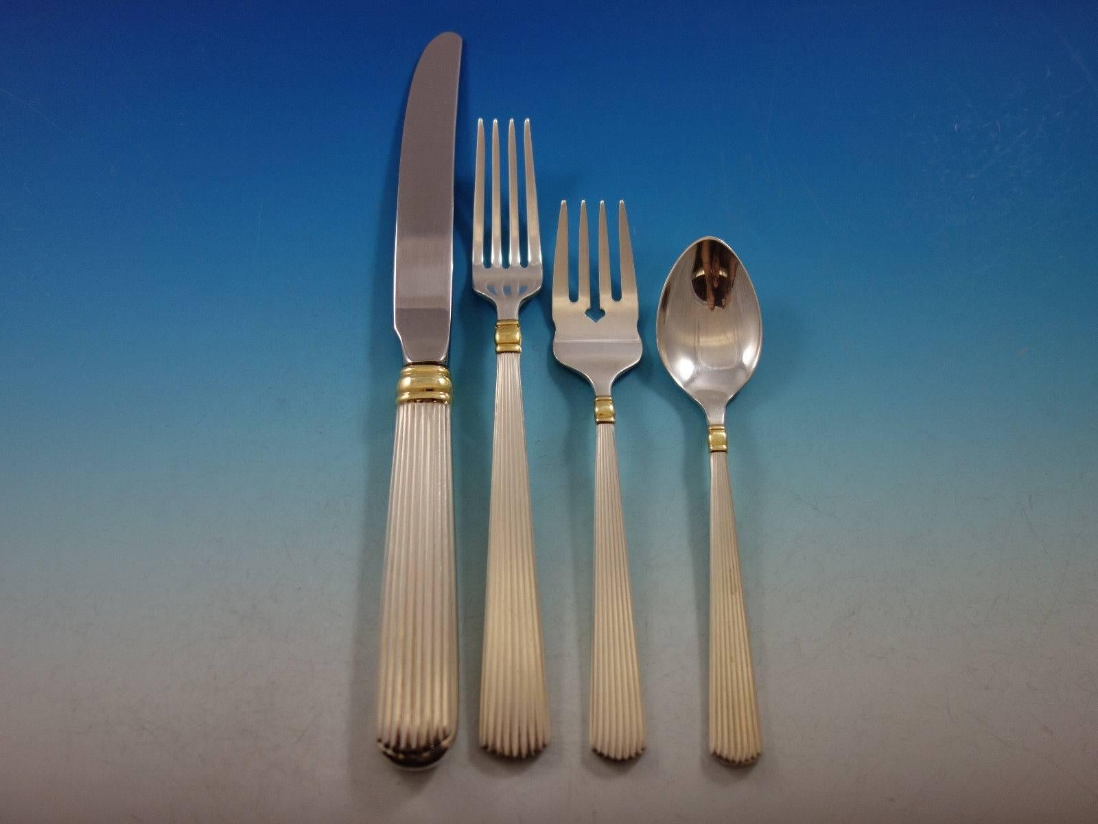 reed and barton gold flatware