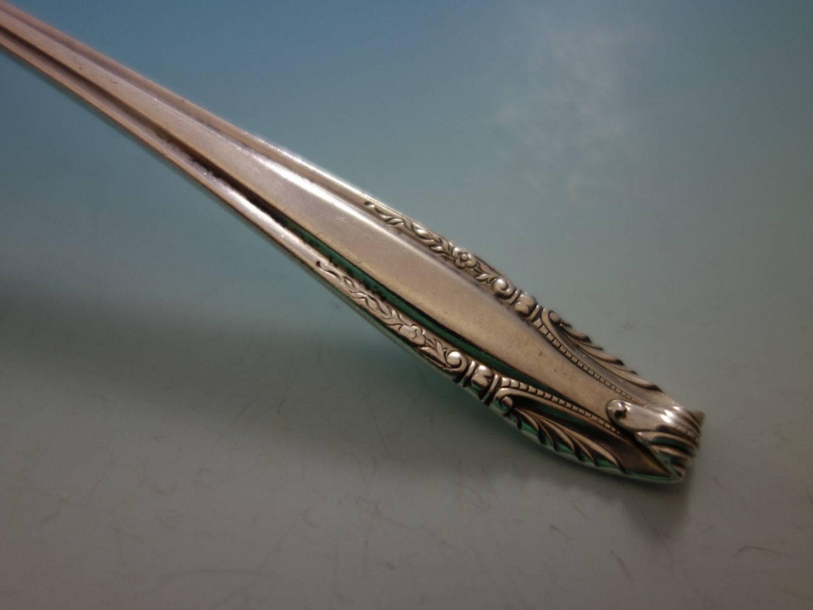 Stradivari by Wallace Sterling Silver Flatware Set for 12 Service 90 Pieces For Sale 1