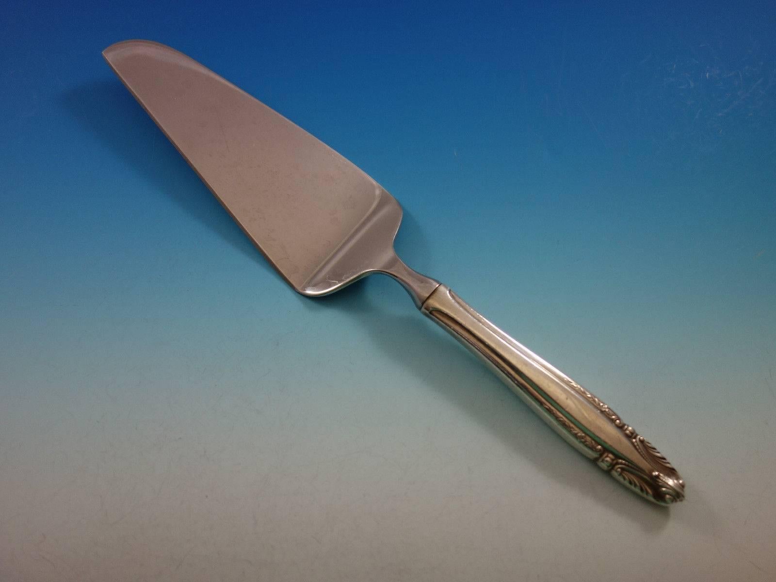 20th Century Stradivari by Wallace Sterling Silver Flatware Set for 12 Service 90 Pieces For Sale