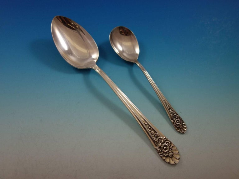 Jubilee by Wm Rogers Silverplate Flatware Set for Eight Service 80