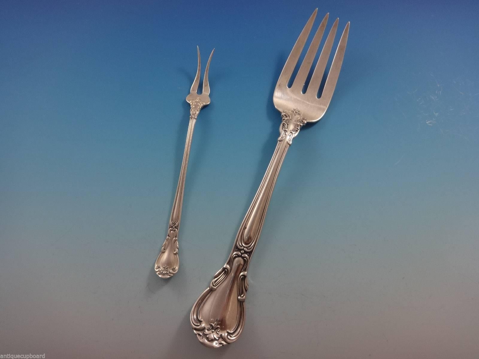 12 piece sterling silverware set