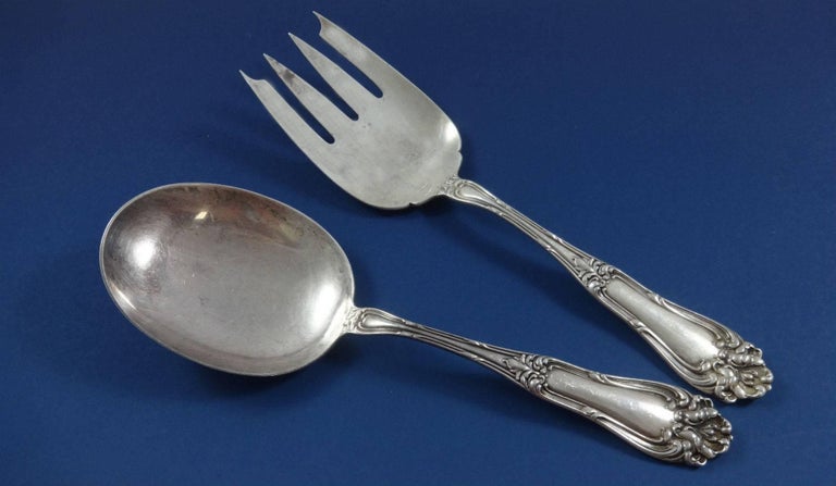 Champlain by Amston Sterling Silver Flatware Set Eight Service 60