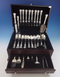French Provincial by Towle Sterling Silver Flatware Set 8 Service 52 Pieces