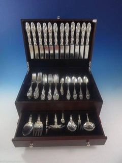 Cloeta by International Sterling Silver Flatware Set 12 Service 76 Pcs Grapes