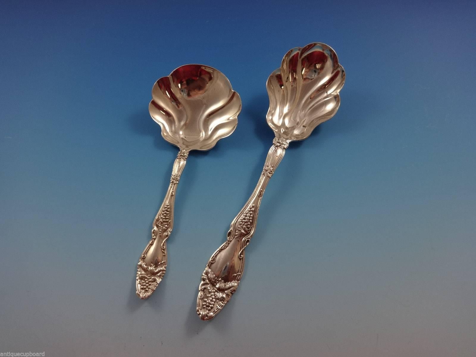 Cloeta by International Sterling Silver Flatware Set 12 Service 76 Pcs Grapes 2