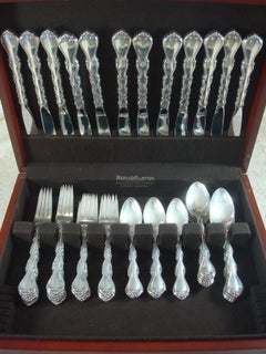 Country Manor by Towle Sterling Silver Flatware Service Set 60 Pieces
