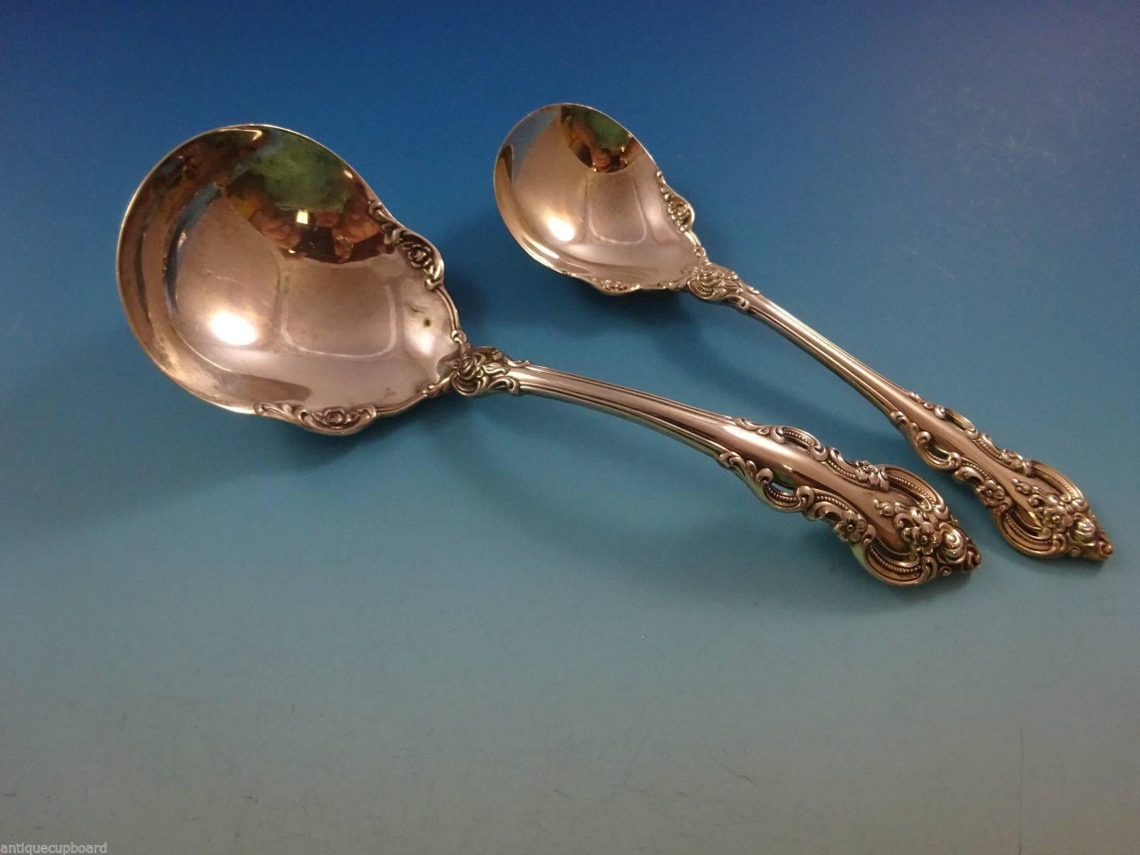 El Grandee by Towle Sterling Silver Flatware Set for 12 Service, 56 Pieces 3