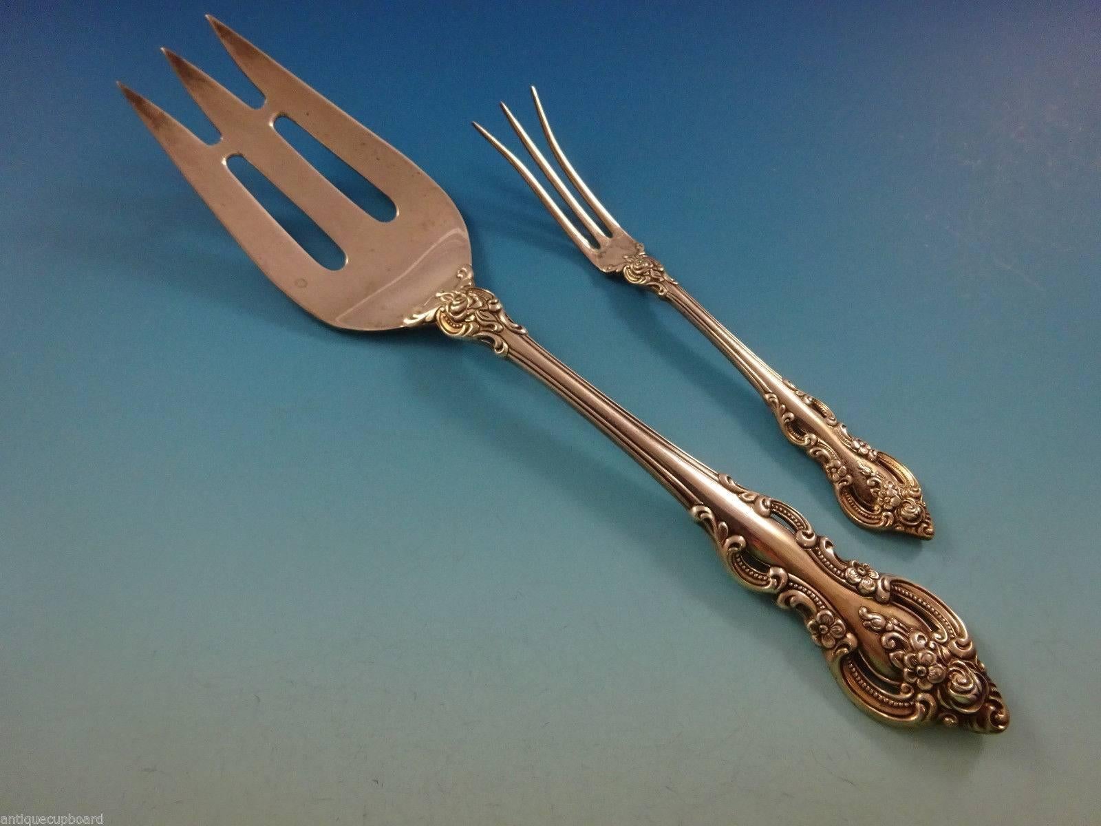 El Grandee by Towle Sterling Silver Flatware Set for 12 Service, 56 Pieces 4