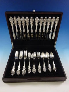 El Greco by Reed & Barton Set di posate in argento 925 Servizio 12 48 pezzi