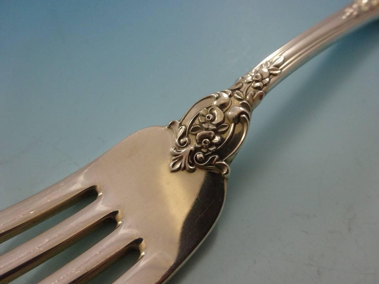 Set di posate in argento sterling Eloquence by Lunt - 63 pezzi. Questo set comprende: 

otto coltelli, 9 1/8