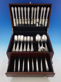 Medici Old by Gorham Sterling Silver Flatware Set Service Dinner and Dessert Set