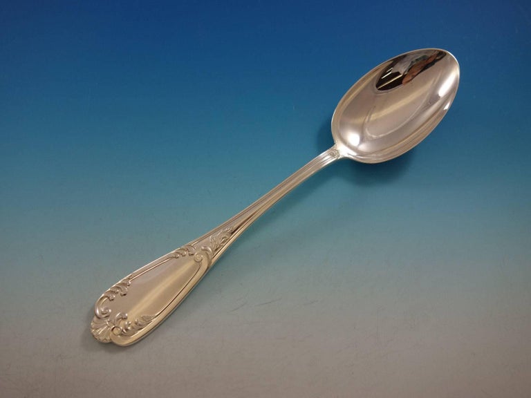 Verona by Fortunoff Sterling Silver Flatware Dinner Set Service 27 Pcs