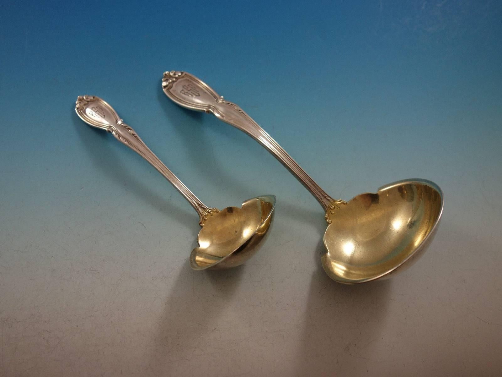 Service de couverts en argent sterling Wellington par Durgin pour 12 personnes 146 pièces en vente 3