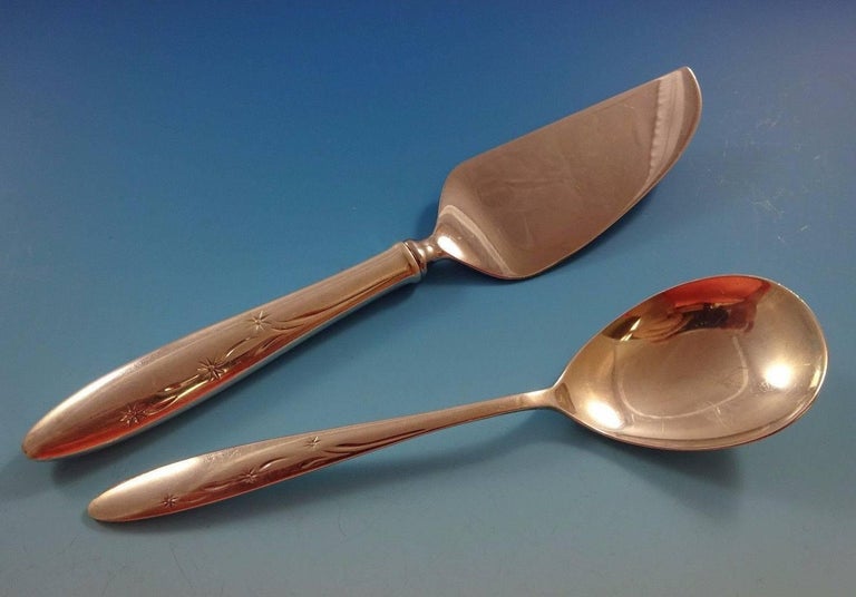 Celeste by Gorham Sterling Silver Grapefruit Spoon Fluted Custom Made 5 34