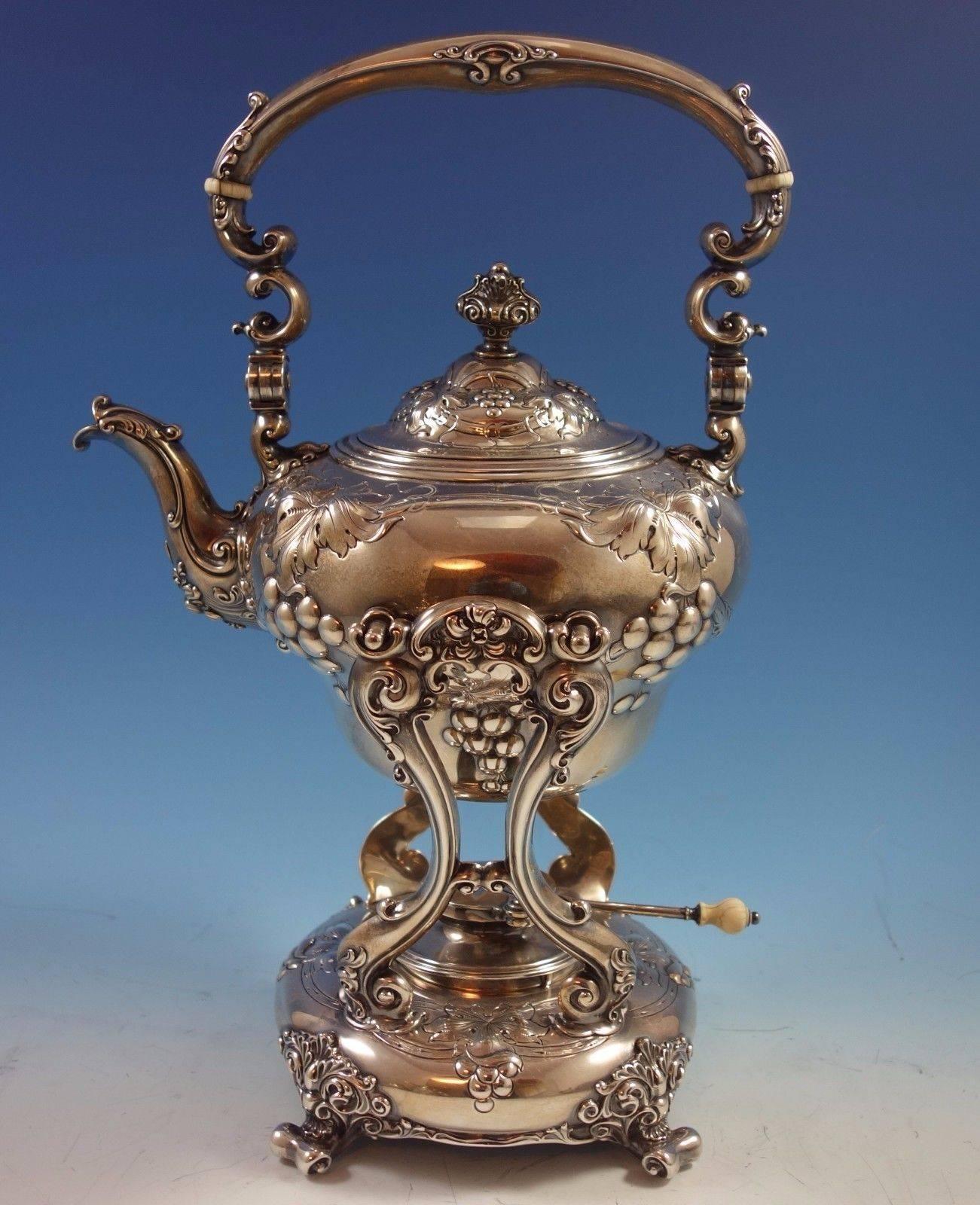 gorham silver tea set