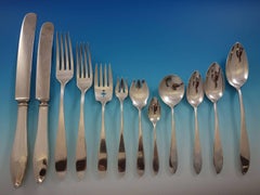 French Antique by Reed & Barton Sterling Silver Flatware Set Service 12 Dinner