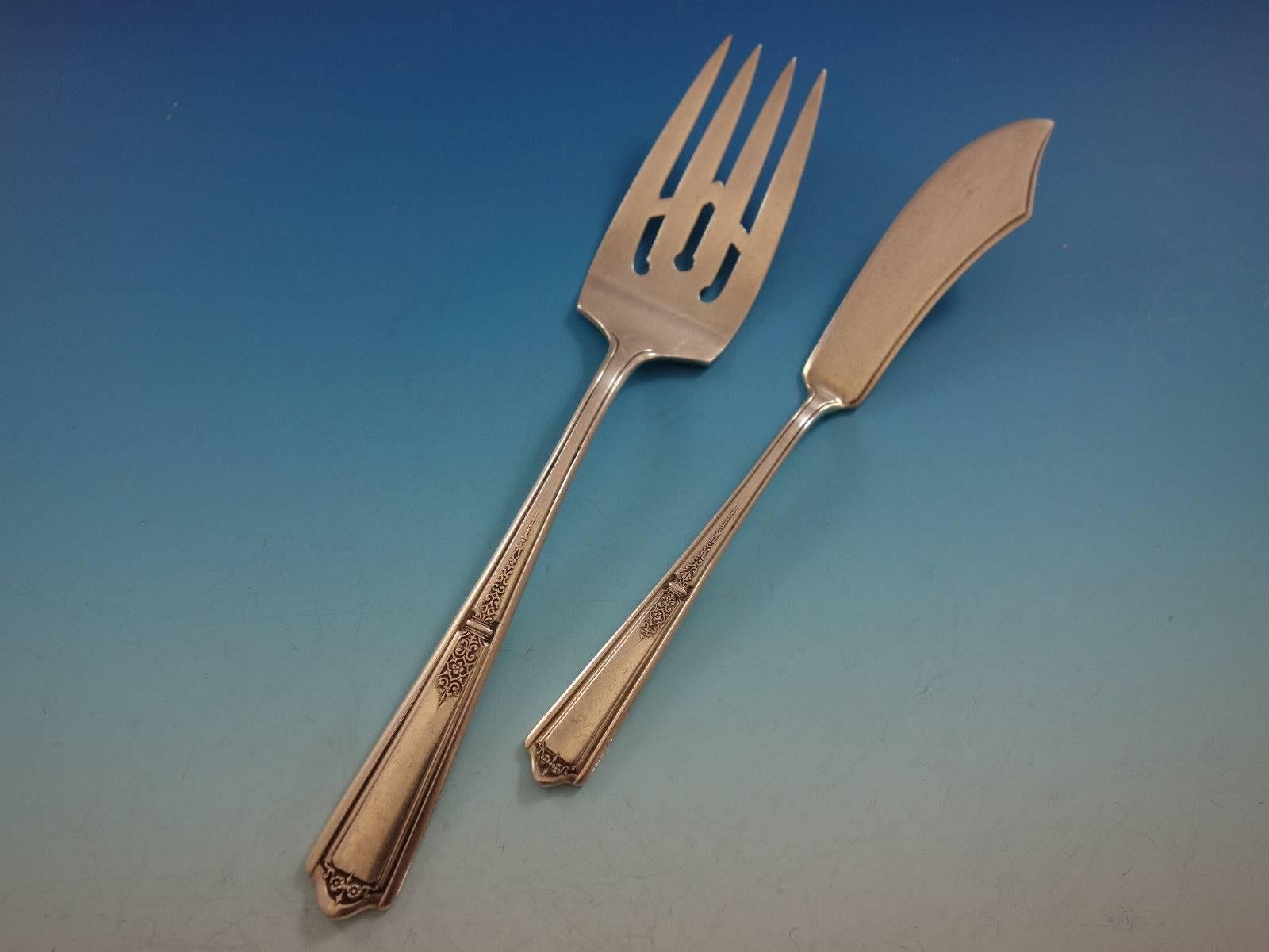 Set di posate in argento Sterling Seville by Towle 50 pezzi per la cena 1
